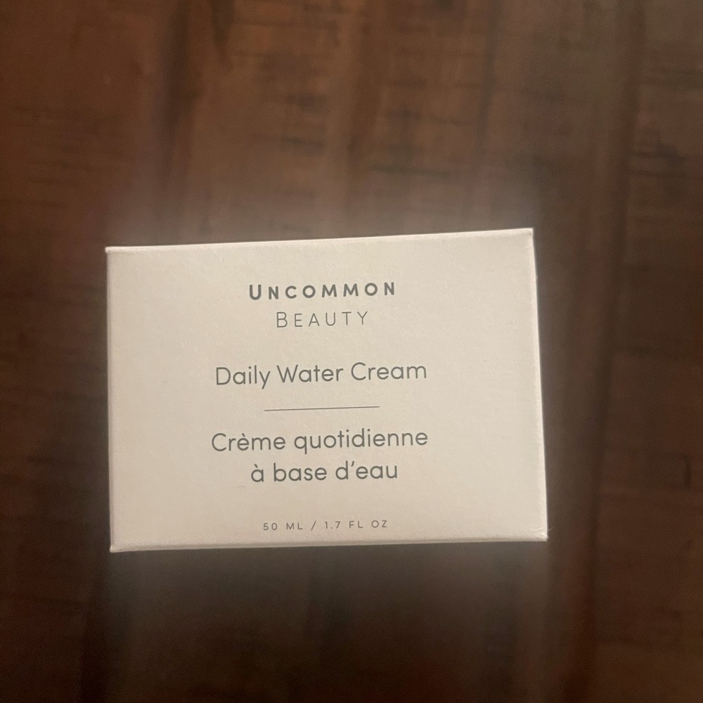 Uncommon Beauty Daily Water Cream - brand new!